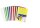 STYLEX TOPPOINT Schnellhefter STYLEX 41162 Kunststoff farbsortiert DIN A4, 10 St.