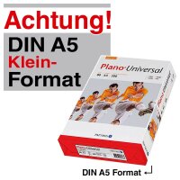 Plano® Kopierpapier Universal 80g/m² A5...