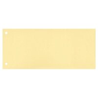 Trennstreifen - 190 g/qm Karton, gelb, 100 Stück