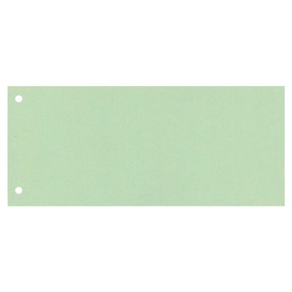Trennstreifen - 190 g/qm Karton, grün, 100 Stück