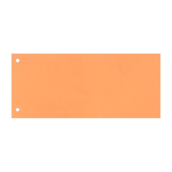 Trennstreifen - 190 g/qm Karton, orange, 100 Stück