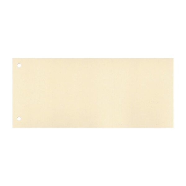 Trennstreifen - 190 g/qm Karton, chamois, 100 Stück