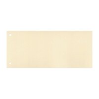 Trennstreifen - 190 g/qm Karton, chamois, 100 Stück