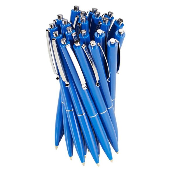 Schneider Druckkugelschreiber K15 - M, blau (dokumentenecht) 20erPack