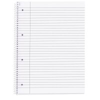 Collegeblock - A4, 80 Blatt, 70 g/qm, liniert