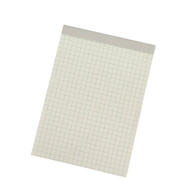 Notizblock - A6, 50 Blatt, 60 g/qm, kariert
