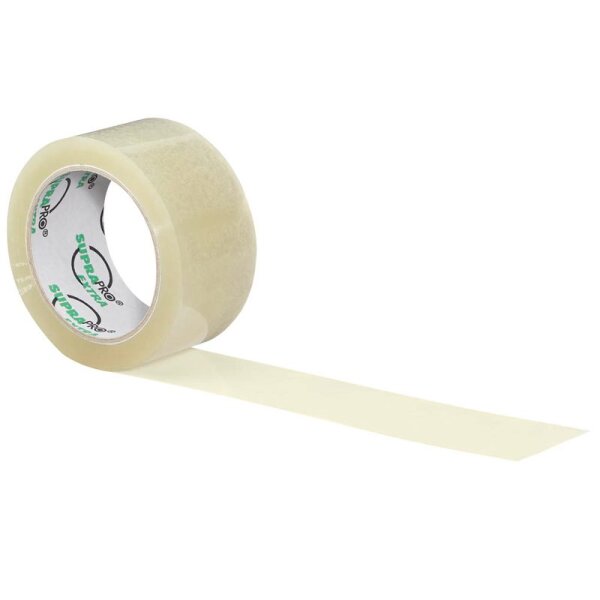 SUPRA Packband SUPRAPRO EXTRA transparent 50,0 mm x 66,0 m 1 Rolle