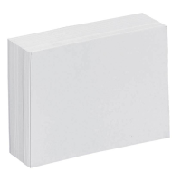 Karteikarten - DIN A6, blanko, weiß, 100 Karten