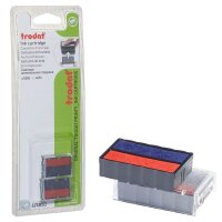 trodat® Ersatzkissen 6/4850/2 blau/rot 2erPack