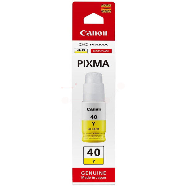 Original Tintenflasche gelb 3402C001 / GI-40Y