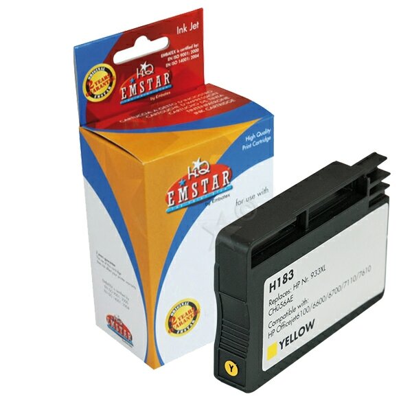 Alternativ Tintenpatrone gelb HP CN056AE / 933XL