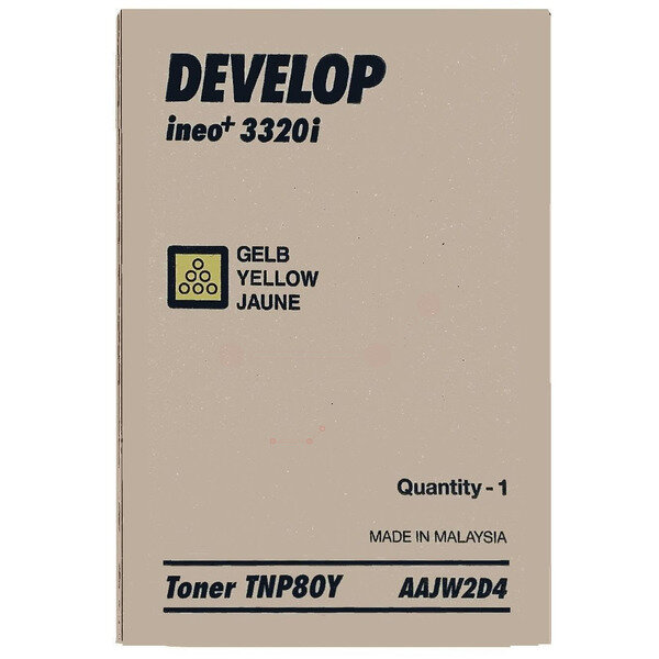 Original Toner gelb AAJW2D4 / TNP-80Y