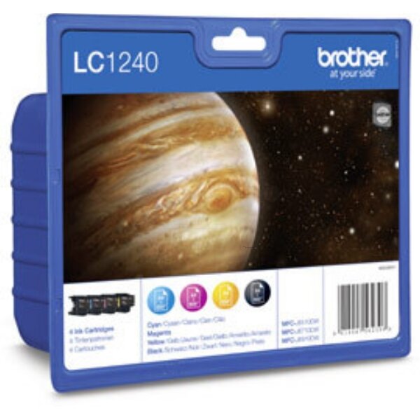 Original Tintenpatrone MultiPack Bk,C,M,Y LC-1240VALBP