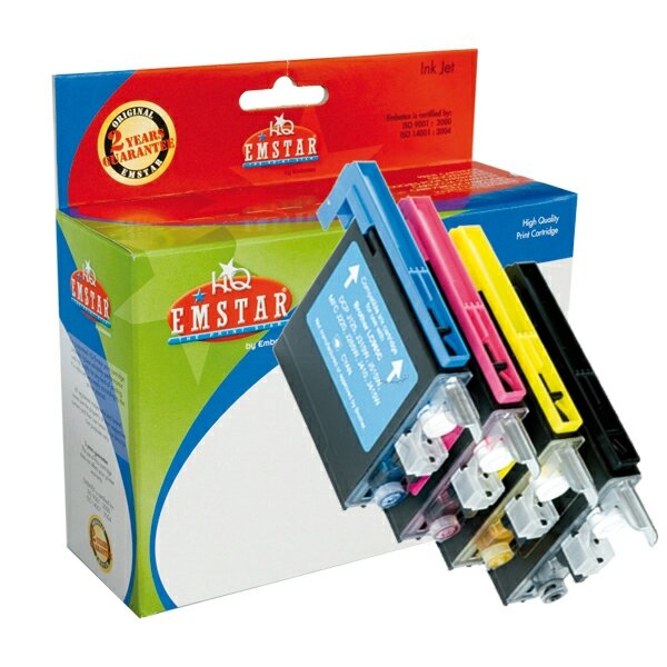 Alternativ Tintenpatrone MultiPack Bk,C,M,Y XL Brother LC-985VALBP