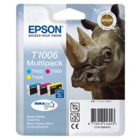 Original Tintenpatrone MultiPack C,M,Y C13T10064010 / T1006