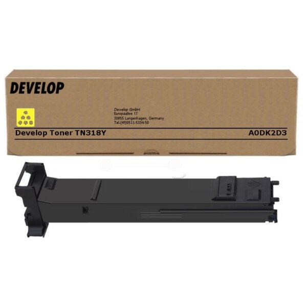 Original Toner gelb A0DK2D3 / TN-318Y