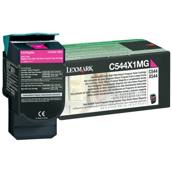Original Toner magenta extra High-Capacity return program C544X1MG