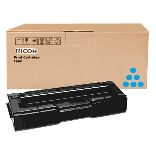 Original Toner cyan High-Capacity 406480 / SPC310HE