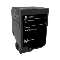 Original Toner-Kit schwarz return program 74C2HK0
