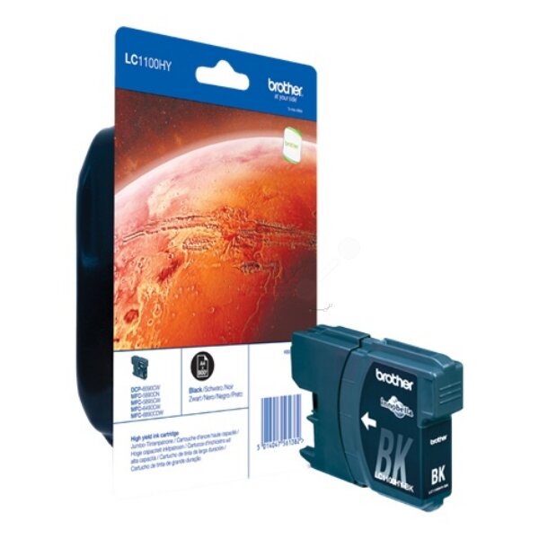 Original Tintenpatrone schwarz High-Capacity LC-1100HYBK