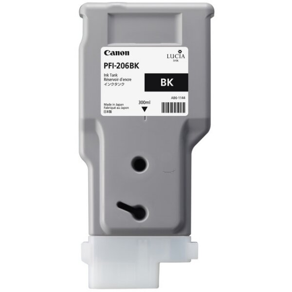 Original Tintenpatrone schwarz 5303B001 / PFI-206BK