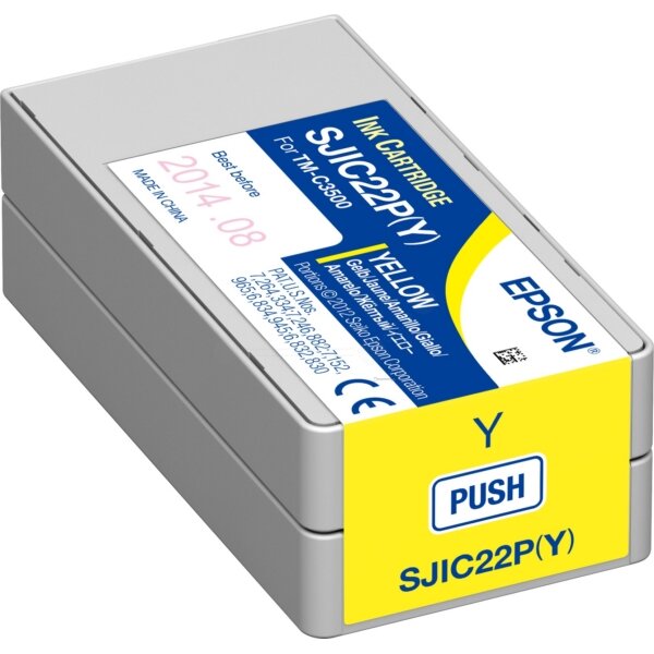 Original Tintenpatrone gelb C33S020604 / SJI-C-22-P-(Y)