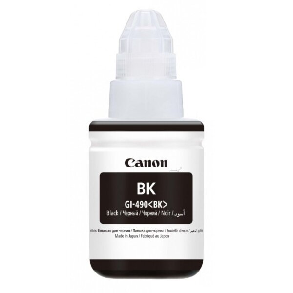 Original Tintenflasche schwarz 0663C001 / GI-490BK