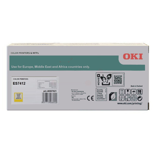 Original Toner-Kit gelb 46507621