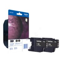 Original Tintenpatrone schwarz Doppelpack LC-1220BKBP2DR