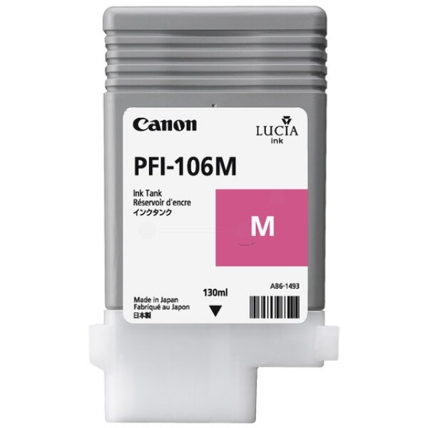 Original Tintenpatrone magenta 6623B001 / PFI-106M