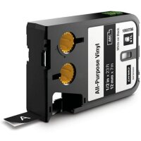 Original DirectLabel-Etiketten Vinyl weiss auf schwarz...