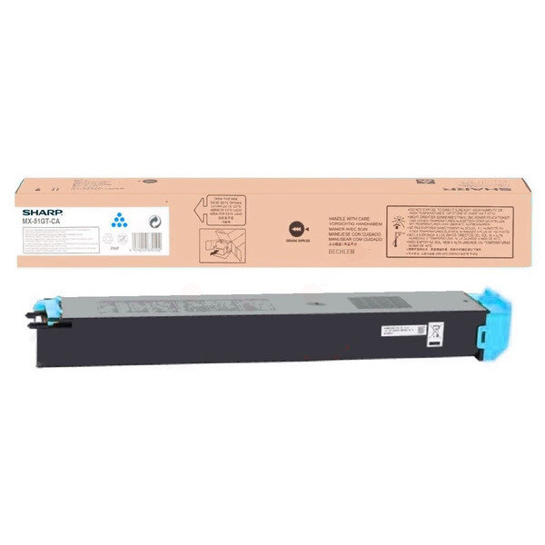 Original Toner cyan MX-51GTCA