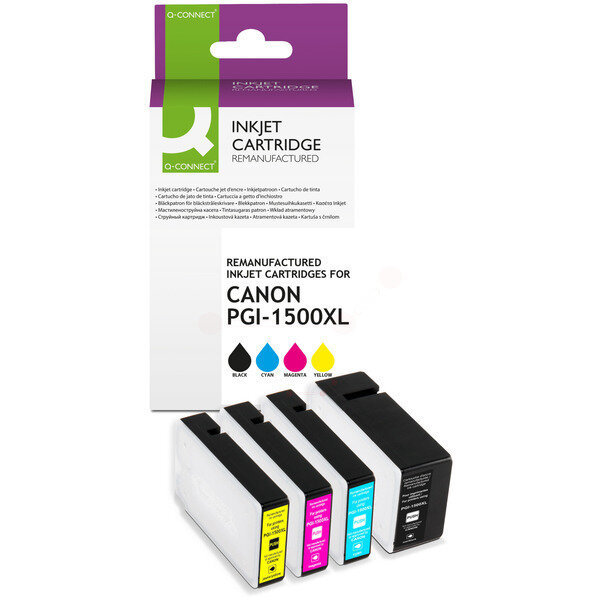 Alternativ Tintenpatrone MultiPack Bk,C,M,Y Canon PGI-1500XLCMYBK