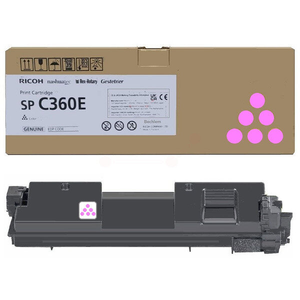 Original Toner-Kit magenta 408190 / SPC360E