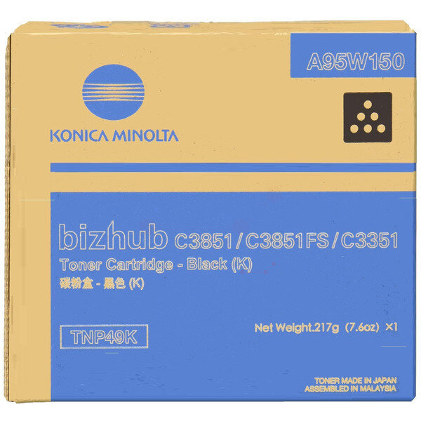 Original Toner schwarz A95W150 / TNP-49K