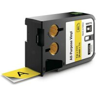 Original DirectLabel-Etiketten Vinyl schwarz auf gelb...