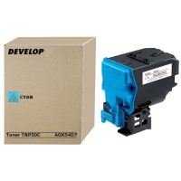 Original Toner-Kit cyan A0X54D7 / TNP-50C