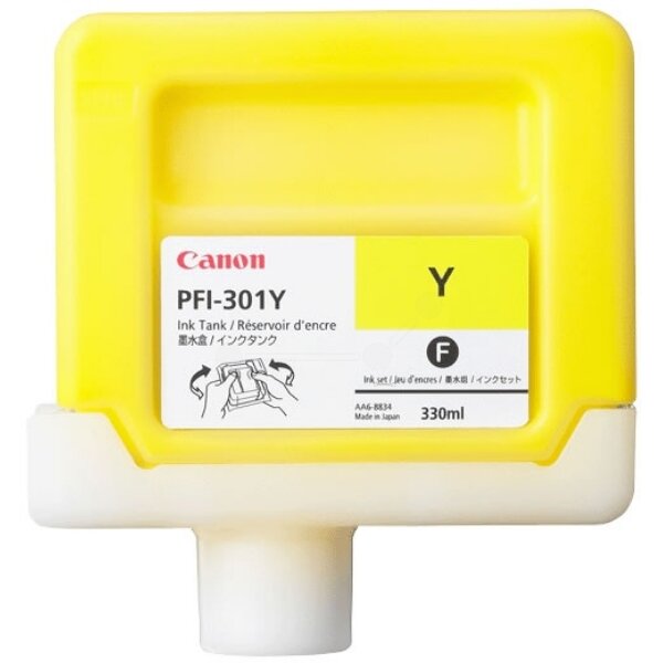 Original Tintenpatrone gelb 1489B001 / PFI-301Y