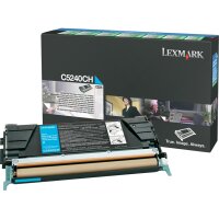 Original Toner-Kit cyan High-Capacity return program C5240CH
