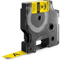 Original Farbband Vinyl schwarz auf gelb 18432 / S0718450