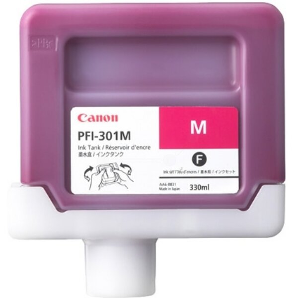 Original Tintenpatrone magenta 1488B001 / PFI-301M