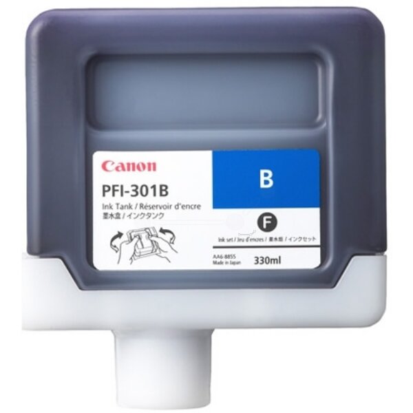 Original Tintenpatrone blau 1494B001 / PFI-301B