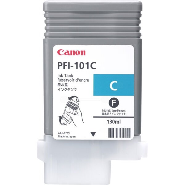 Original Tintenpatrone cyan 0884B001 / PFI-101C