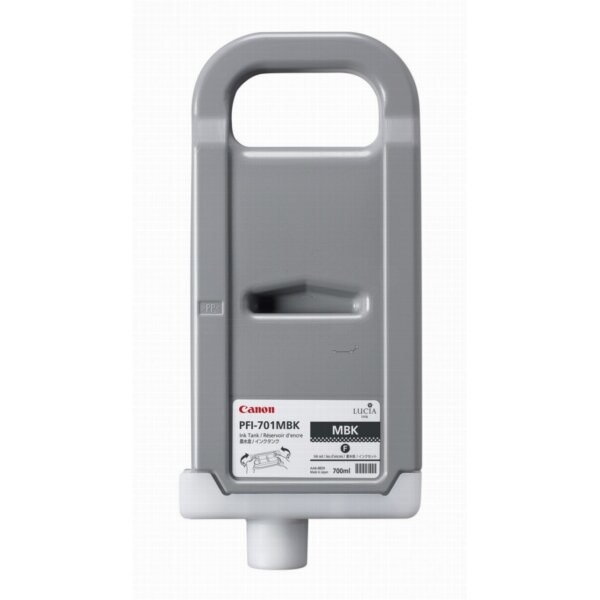 Original Tintenpatrone schwarz matt 0899B001 / PFI-701MBK