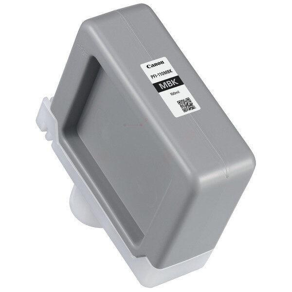 Original Tintenpatrone schwarz matt 2363C001 / PFI-110MBK