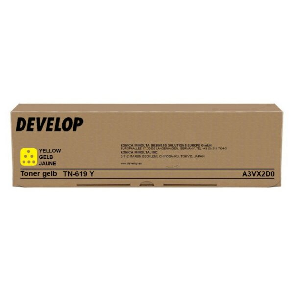 Original Toner gelb A3VX2D0 / TN-619Y