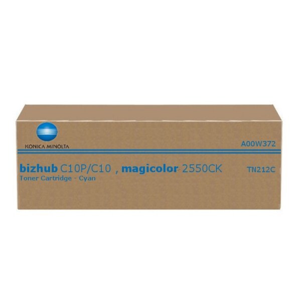 Original Toner cyan A00W372 / TN-212C