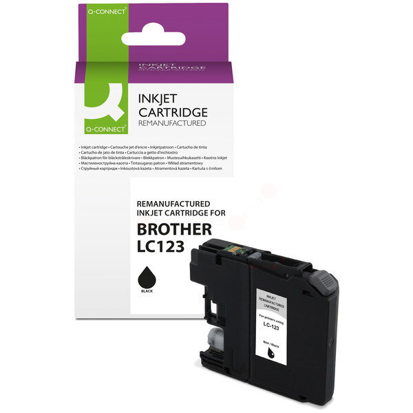 Alternativ Tintenpatrone schwarz Brother LC-123BK