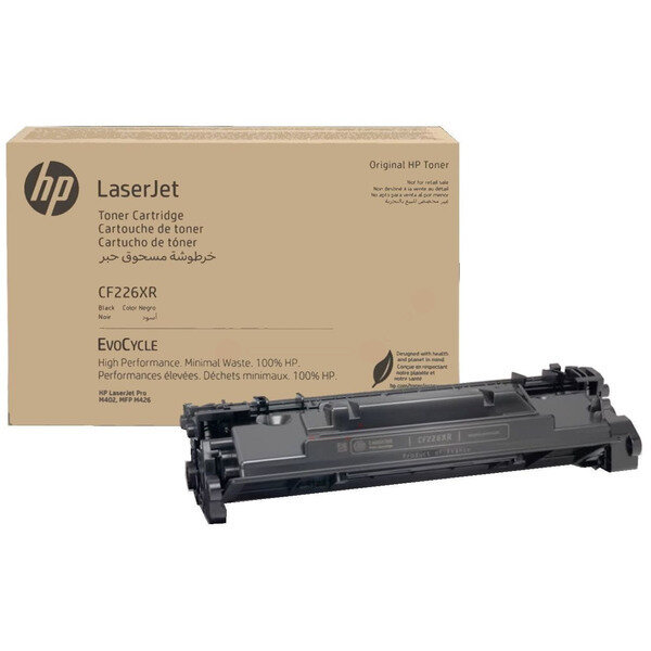 Original Tonerkartusche recycelt Evocycle CF226XR / 26X