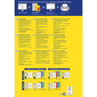 100 AVERY Zweckform Ordneretiketten L4748-20 rot